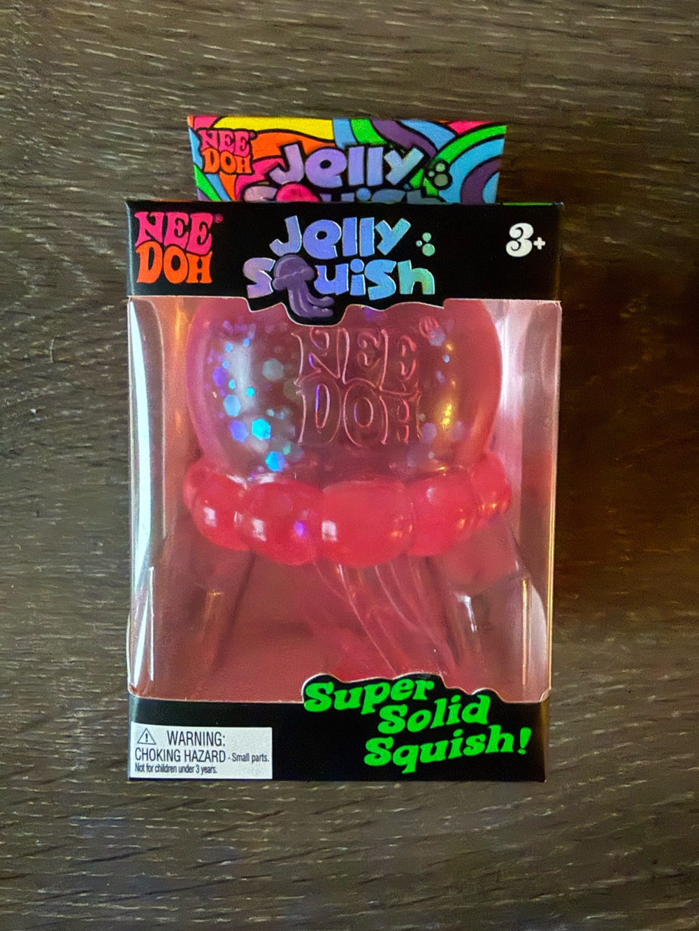 Needoh Jellyfish Jellysquish Squishy PINK